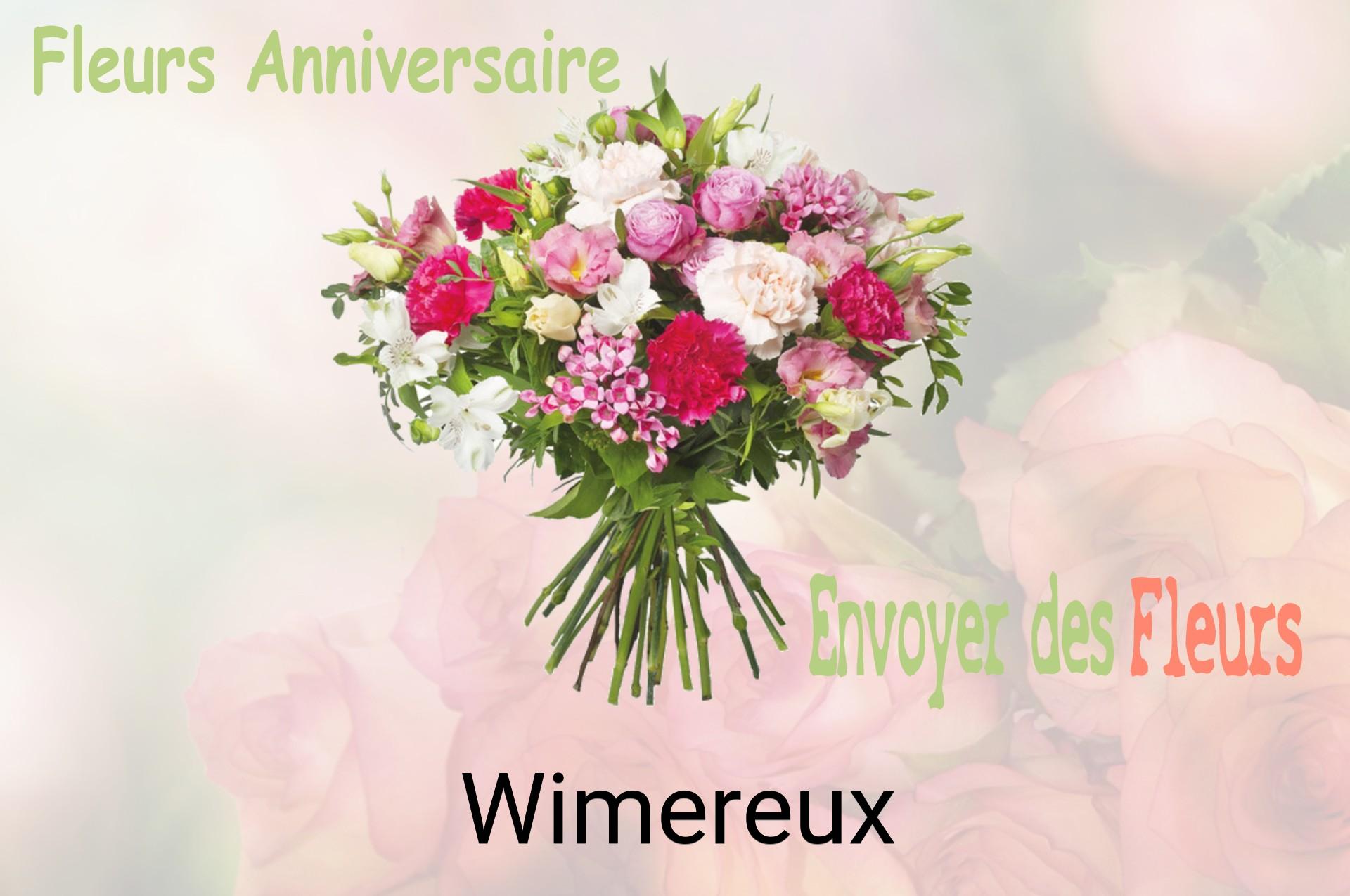 Bouquet de fleurs d’anniversaire livré à Wimereux