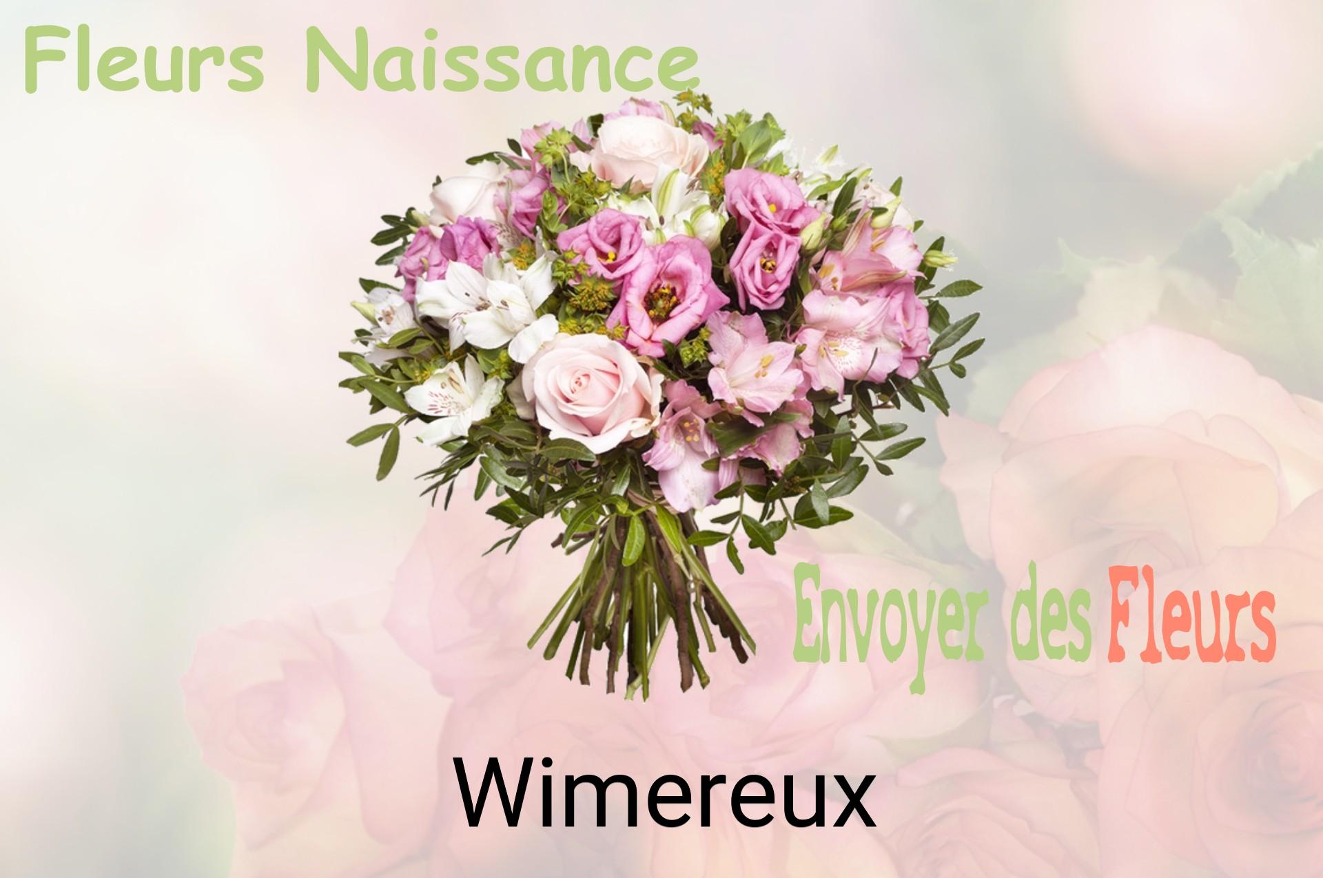 Bouquet de fleurs de naissance livré à Wimereux